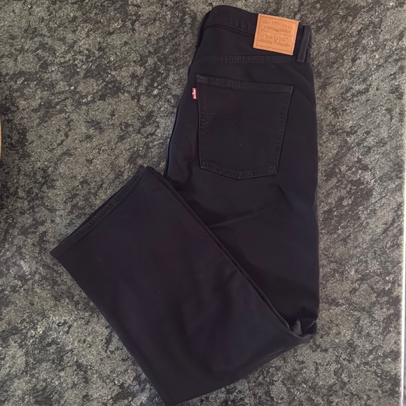 Levi's women’s Ribcage Black Ankle Jeans Timeless Style, size 32 - Picture 2 of 8